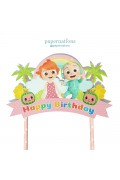 Cocomelon Cake Topper